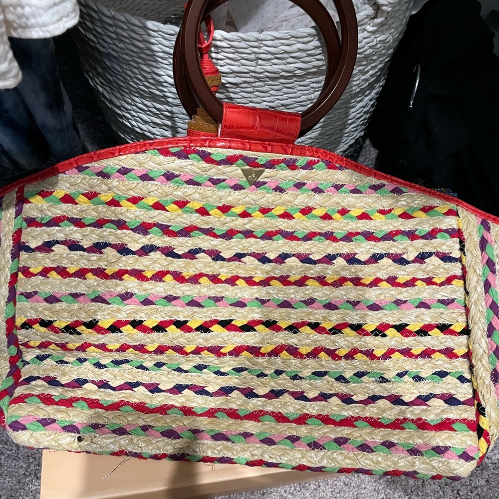 Sam Edelman summer handbag or beach bag